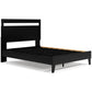 Finch  Panel Platform Bed With 2 Nightstands