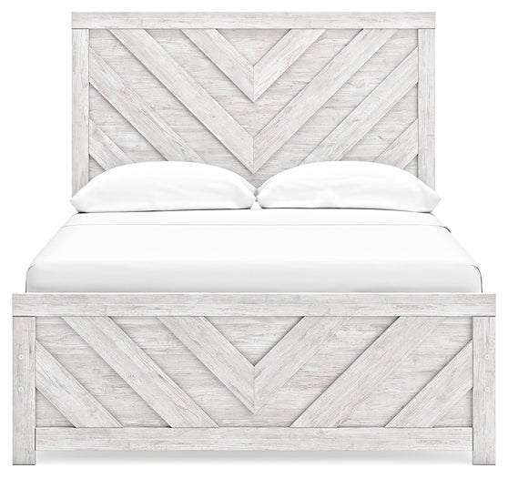 Cayboni  Panel Bed With Dresser