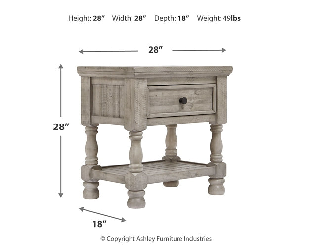 Harrastone  Panel Bed With Dresser And Nightstand