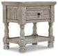 Harrastone California  Panel Bed With Dresser And Nightstand