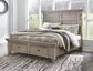 Harrastone California  Panel Bed With Dresser And Nightstand