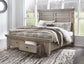 Harrastone California  Panel Bed With Dresser And Nightstand