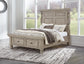 Harrastone  Panel Bed With Dresser And Nightstand