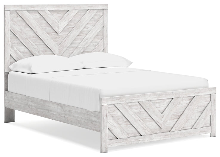 Cayboni  Panel Bed With Dresser And Nightstand