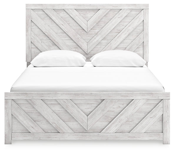 Cayboni  Panel Bed With Dresser