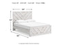 Cayboni  Panel Bed With Dresser