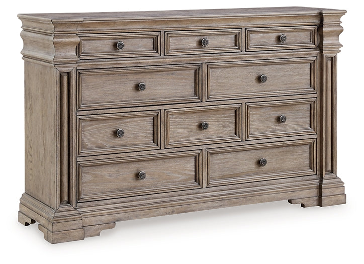 Blairhurst  Panel Bed With Dresser