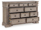 Blairhurst  Panel Bed With Dresser