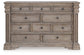 Blairhurst  Panel Bed With Dresser