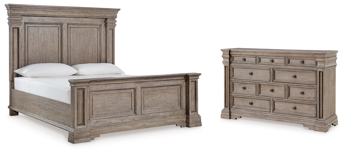 Blairhurst  Panel Bed With Dresser