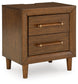 Lyncott California  Upholstered Bed With Mirrored Dresser, Chest And 2 Nightstands