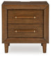 Lyncott California  Upholstered Bed With Mirrored Dresser, Chest And 2 Nightstands