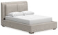 Cabalynn  Upholstered Bed With Dresser And Nightstand