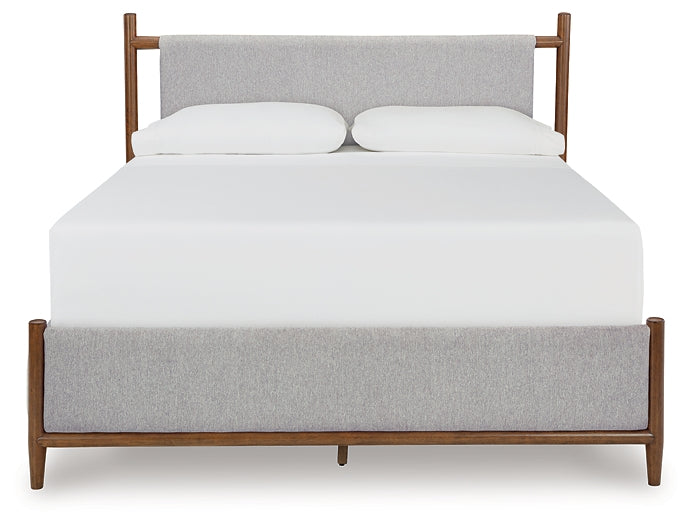 Lyncott  Upholstered Bed With Dresser