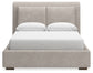 Cabalynn  Upholstered Bed With Dresser