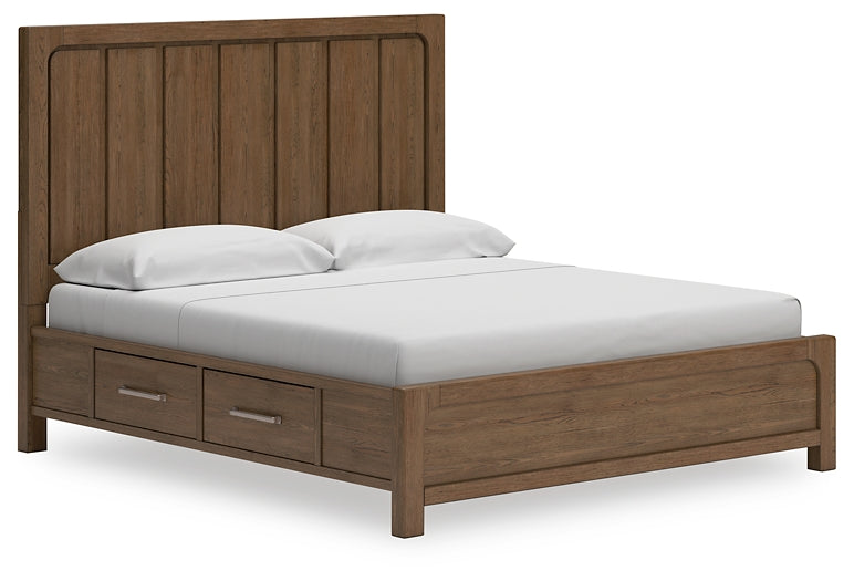 Cabalynn California  Panel Bed With Dresser