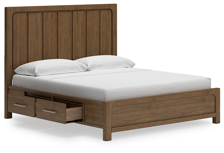 Cabalynn California  Panel Bed With Dresser