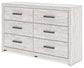 Cayboni  Panel Bed With Dresser