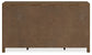 Cabalynn California  Upholstered Bed With Dresser