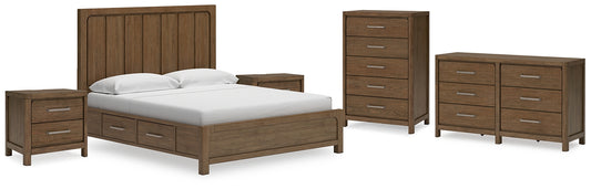 Cabalynn California  Panel Bed With Dresser, Chest And Nightstand