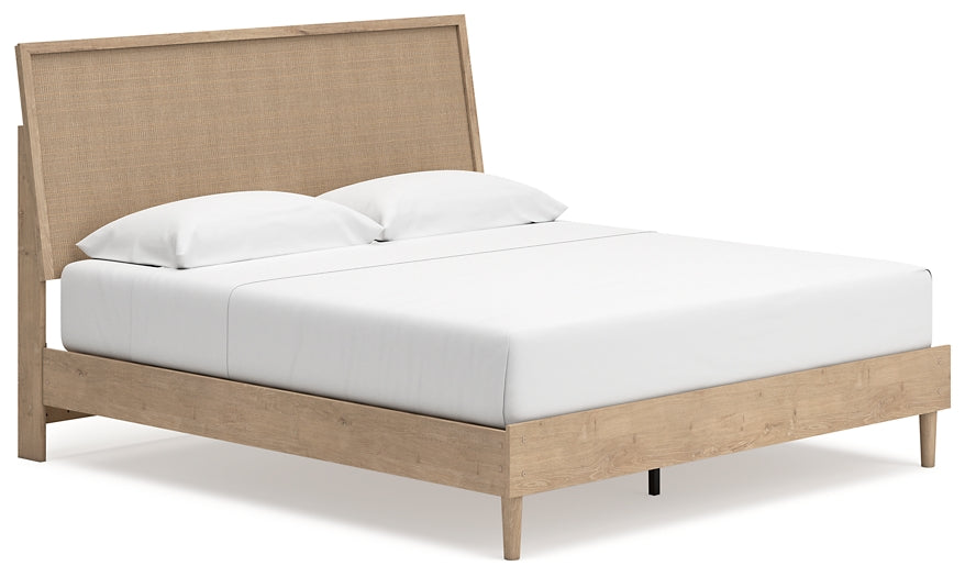 Cielden  Panel Bed With Dresser And Nightstand