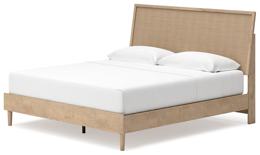 Cielden  Panel Bed With Dresser And Nightstand