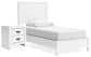 Binterglen  Panel Bed With Nightstand