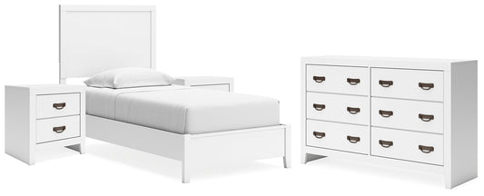 Binterglen  Panel Bed With Dresser And 2 Nightstands