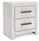 Cayboni  Panel Bed With Nightstand