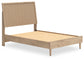 Cielden  Panel Bed With Dresser