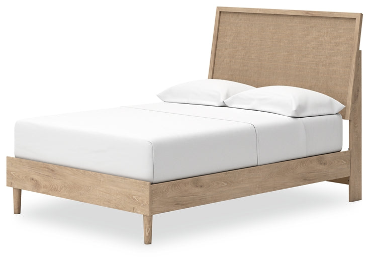 Cielden  Panel Bed With Dresser