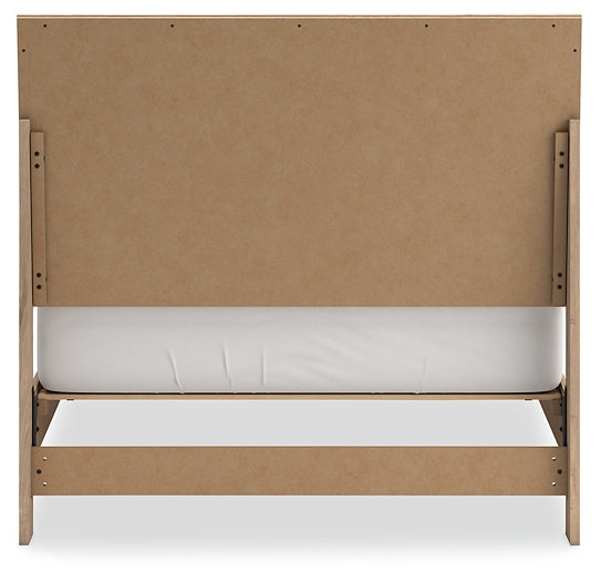 Cielden  Panel Bed With Dresser