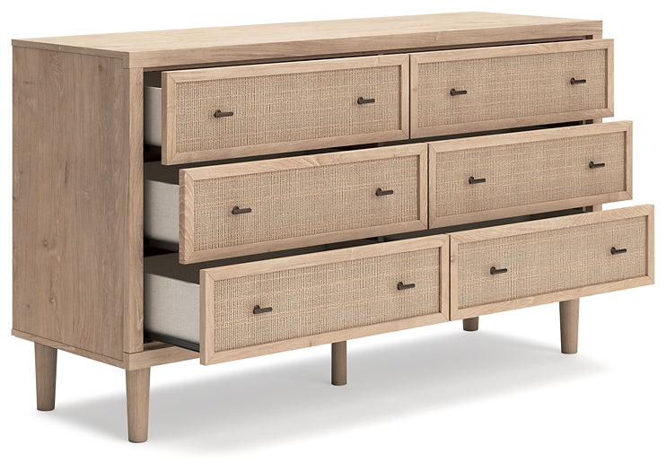 Cielden  Panel Bed With Dresser