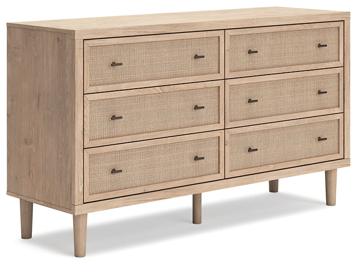 Cielden  Panel Bed With Dresser