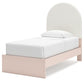 Wistenpine  Upholstered Panel Bed With Dresser