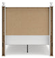 Mollviney  Panel Storage Bed With 2 Nightstands