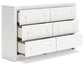 Mollviney  Panel Storage Bed With Dresser