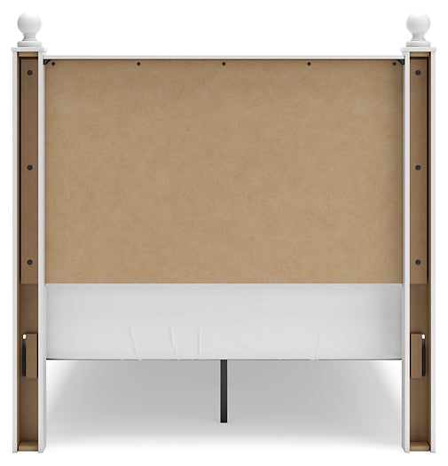 Mollviney  Panel Storage Bed With Dresser