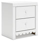 Mollviney  Panel Storage Bed With Mirrored Dresser And Nightstand