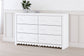 Mollviney  Panel Storage Bed With Dresser