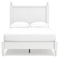 Mollviney  Panel Bed With 2 Nightstands