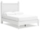 Mollviney  Panel Bed With 2 Nightstands