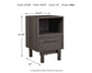 Brymont One Drawer Night Stand