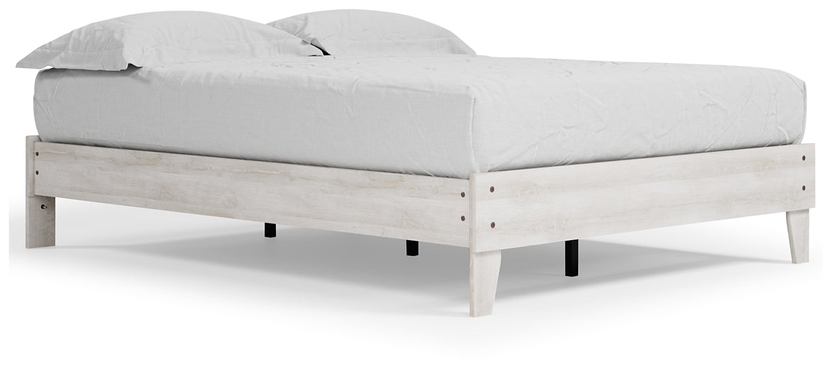 Shawburn  Platform Bed With 2 Nightstands