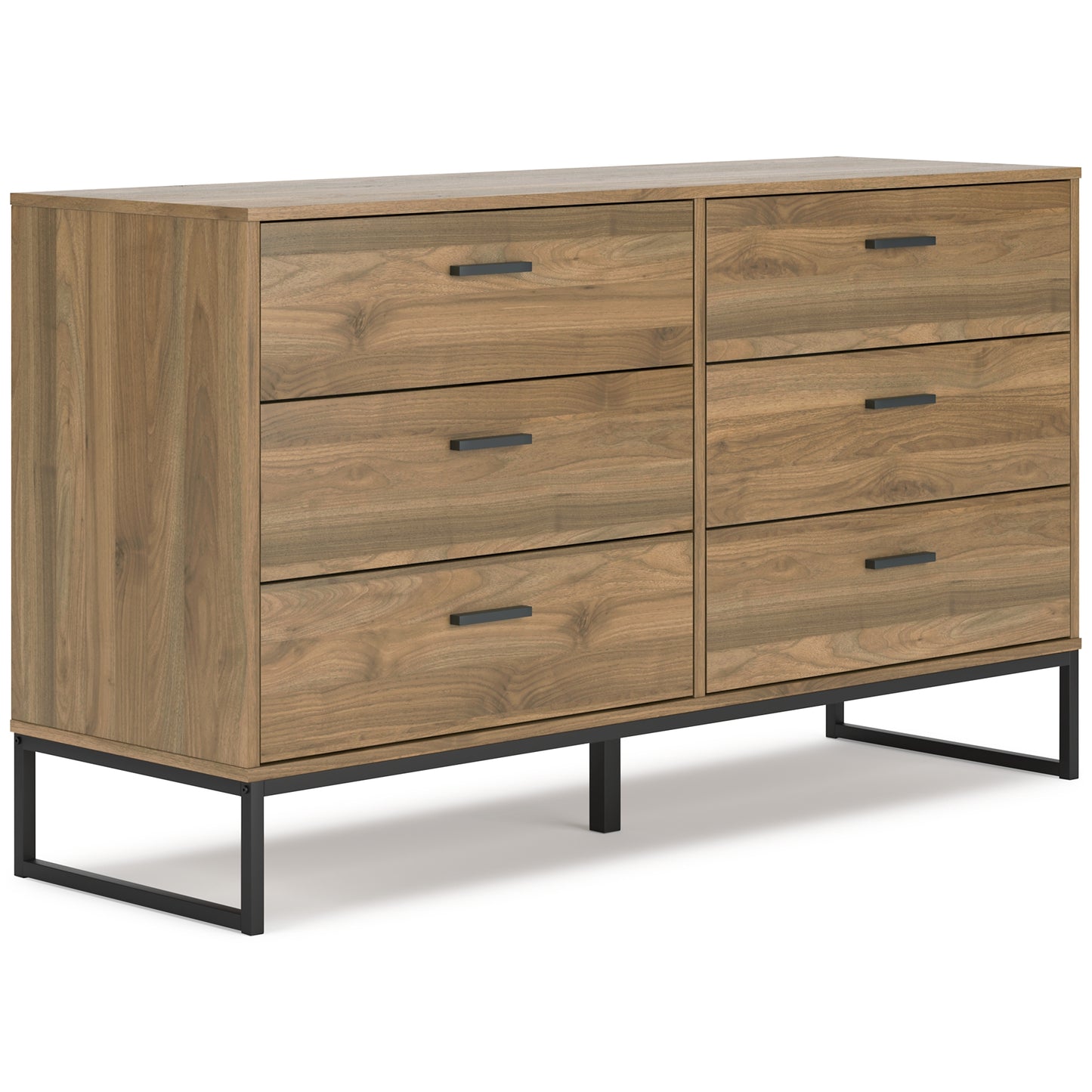 Deanlow  Panel Headboard With Dresser And Nightstand