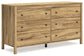 Bermacy  Panel Headboard With Dresser And Nightstand