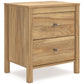 Bermacy  Panel Headboard With Dresser And Nightstand