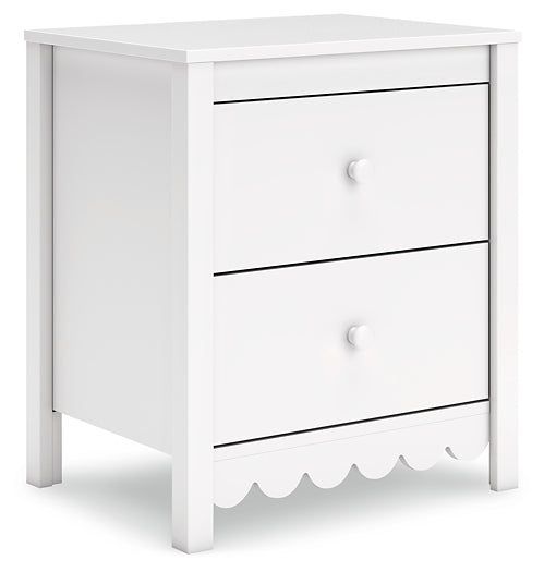 Hallityn  Panel Headboard With 2 Nightstands