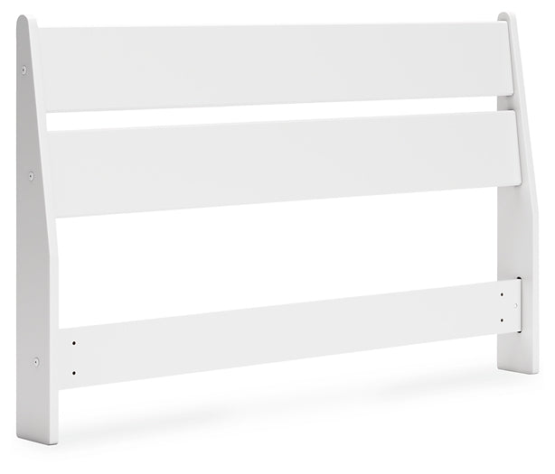 Socalle  Panel Headboard With 2 Nightstands