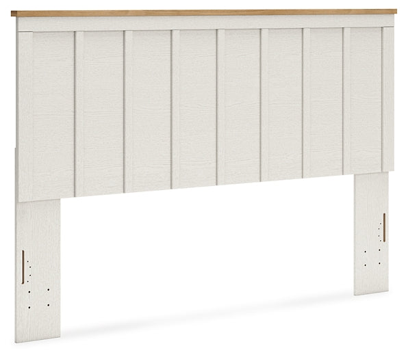 Linnocreek  Panel Headboard With Dresser